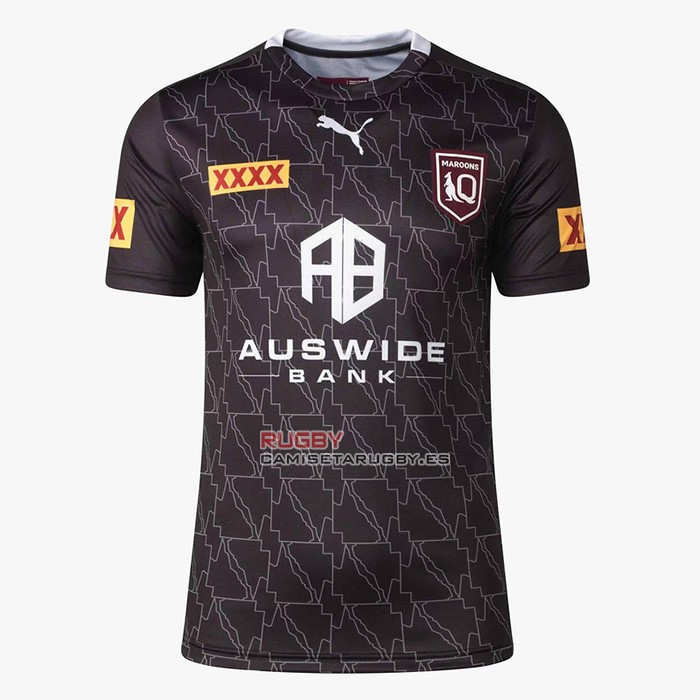 Camiseta Queensland Maroons Rugby 2022 Entrenamiento